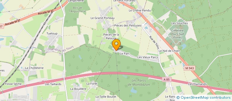 localisation de l'entreprise MADAME NATHANAELLE GIROUX  ESVRES