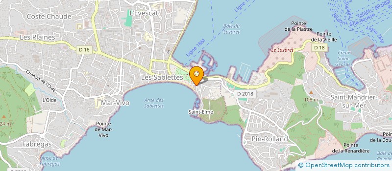 localisation de l'entreprise MADAME NATHANAELLE HARDI  LA SEYNE-SUR-MER