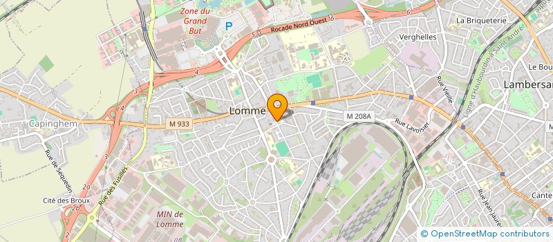 localisation de l'entreprise MADAME NATHANAELLE LESCHEVIN à LILLE