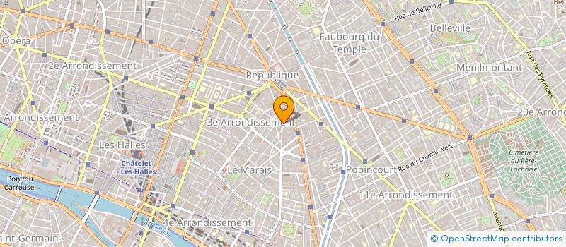localisation de l'entreprise MADAME NATHANAELLE LOBJOY à PARIS