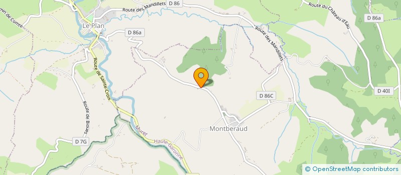 localisation de l'entreprise MADAME NATHANAELLE PENICAUD  SAINT-MARTIN-DE-CASTILLON