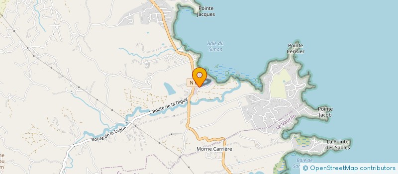 localisation de l'entreprise MADAME NATHANAELLE ROSAMONT  LE FRANCOIS