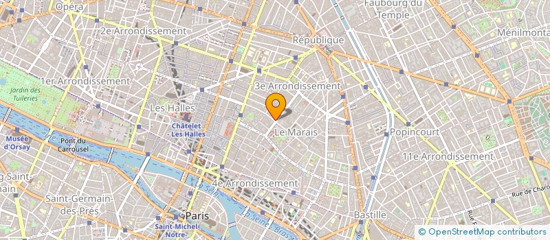 localisation de l'entreprise MADAME NATHANIEL ARON  PARIS