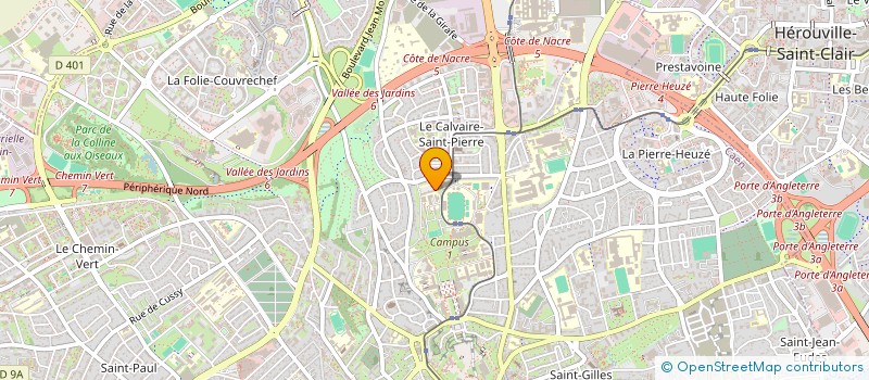 localisation de l'entreprise MADAME NATHANIELLA ABETAUW à CAEN