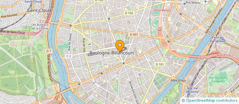 localisation de l'entreprise MADAME NATHASHIA MONTHY à BOULOGNE-BILLANCOURT