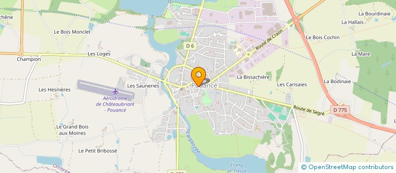 localisation de l'entreprise MADAME NATHY FRAQUET  OMBREE D'ANJOU