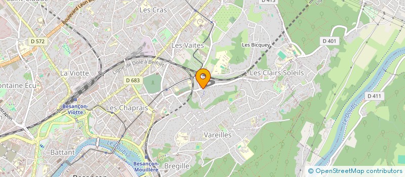 localisation de l'entreprise MADAME NATIA ANDRIANATOANDRO à BESANCON