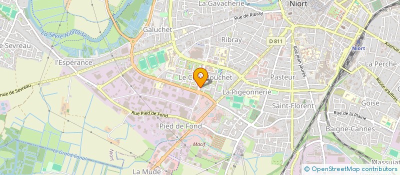 localisation de l'entreprise MADAME NATIA BAKHIA à NIORT