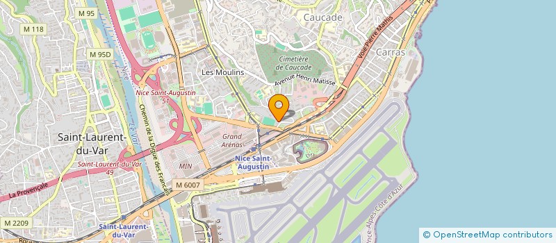 localisation de l'entreprise MADAME NATIA CHITAURI à NICE