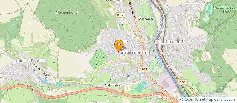 localisation de l'entreprise MADAME NATIA LAHBIB  GROSBLIEDERSTROFF