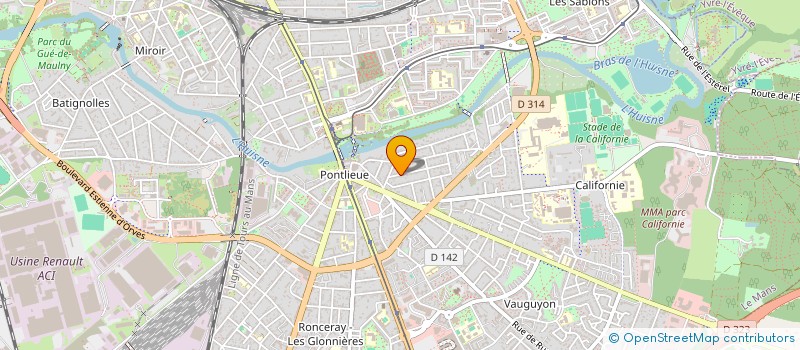 localisation de l'entreprise MADAME NATIA SIMSIVE  LE MANS