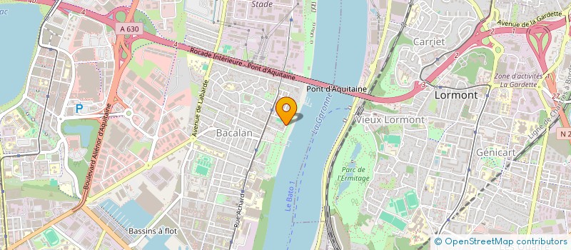 localisation de l'entreprise MADAME NATIA VARDIASHVILI  BORDEAUX