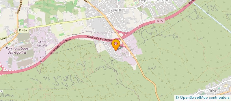 localisation de l'entreprise MADAME NATIONIDAD GOMEZ  LE ROVE