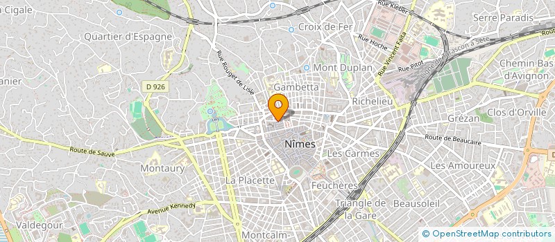 localisation de l'entreprise MADAME NATIVIDAD RAMIREZ MILIANO  NIMES