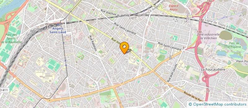 localisation de l'entreprise MADAME NATIVIDAD RODRIGUEZ à ANGERS