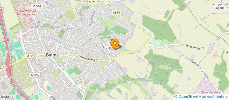 localisation de l'entreprise MADAME NATSUKI KAWASAKI  BALMA