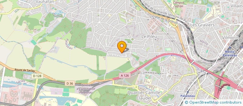 localisation de l'entreprise MADAME NATSUMI GRANDPIERRE  PALAISEAU