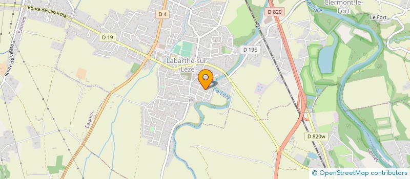 localisation de l'entreprise MADAME NATTIE POURROUQUET à LABARTHE-SUR-LEZE