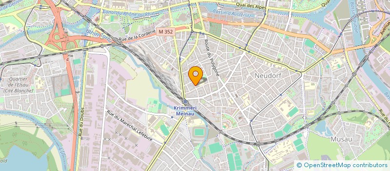 localisation de l'entreprise MADAME NATTY TRUMEAU à STRASBOURG