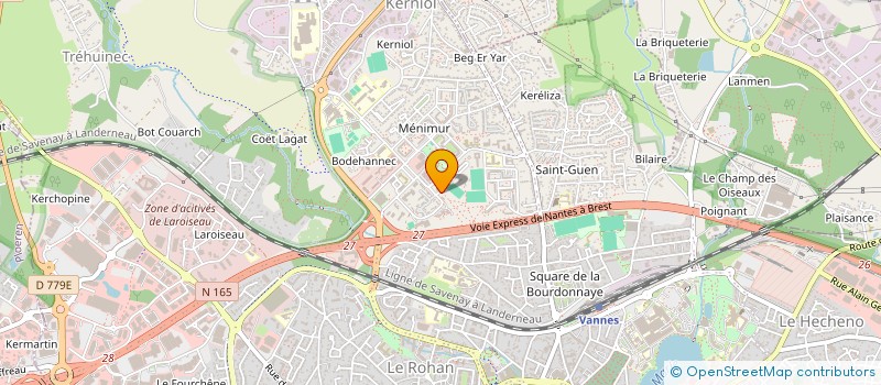 localisation de l'entreprise MADAME NAUSICA ROHEL à VANNES