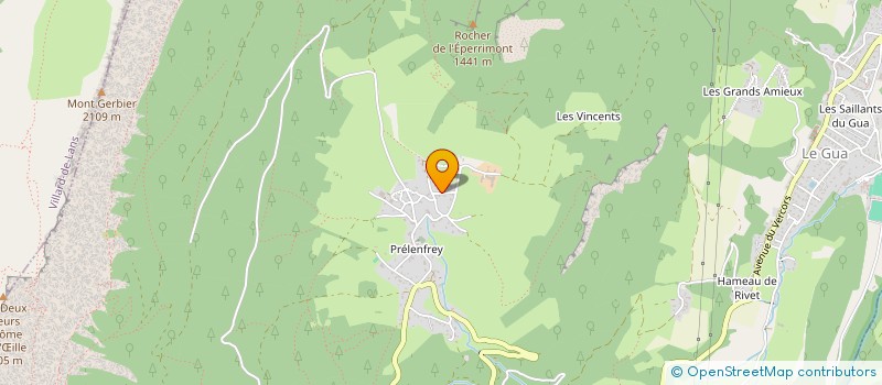 localisation de l'entreprise MADAME NAUSICAA VUILLET-A-CILES  LE GUA