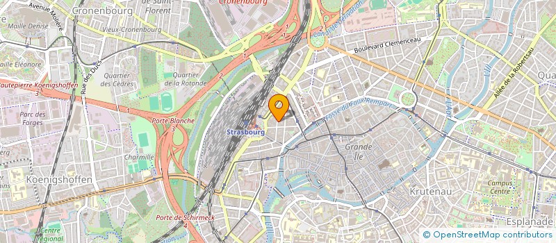 localisation de l'entreprise MADAME NAVAMANY THAMBU à STRASBOURG