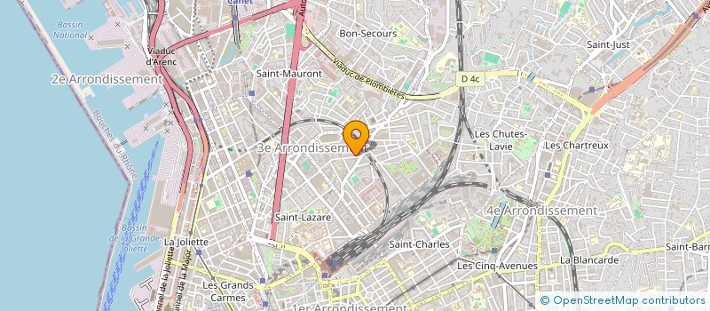 localisation de l'entreprise MADAME NAWAL ABASSI à MARSEILLE
