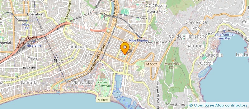 localisation de l'entreprise MADAME NAWAL ABDESSAMAD à NICE