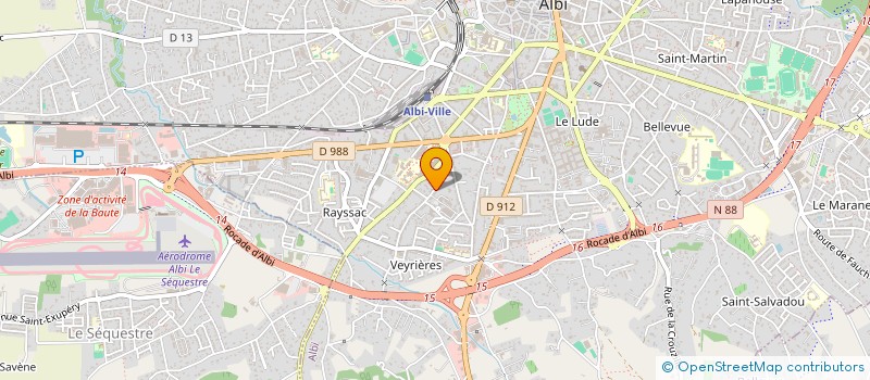 localisation de l'entreprise MADAME NAWAL ACHICHE à ALBI