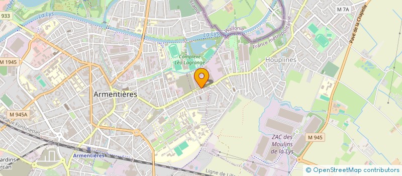 localisation de l'entreprise MADAME NAWAL ANAMROUD à ARMENTIERES