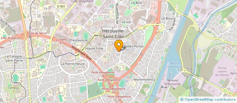 localisation de l'entreprise MADAME NAWAL BALIDA à HEROUVILLE SAINT CLAIR