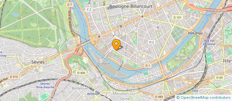 localisation de l'entreprise MADAME NAWAL BENJELLOUN à BOULOGNE-BILLANCOURT