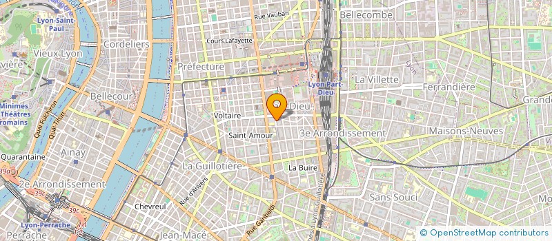 localisation de l'entreprise MADAME NAWAL BOUAZZAOUI  LYON