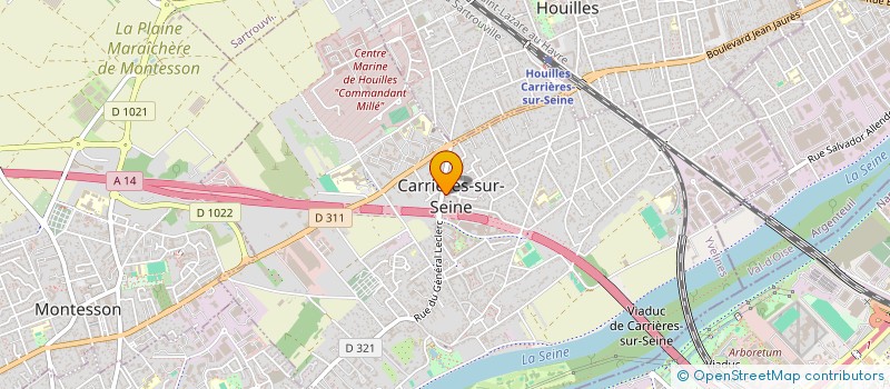 localisation de l'entreprise MADAME NAWAL BOUKAIS à CARRIERES-SUR-SEINE