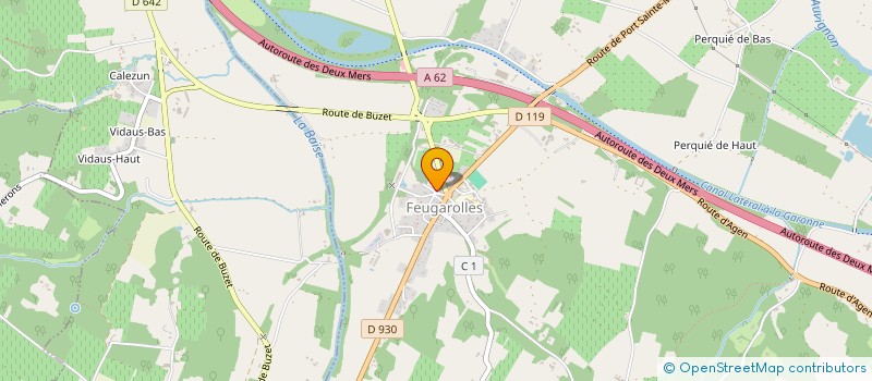 localisation de l'entreprise MADAME NAWAL BOUKALI  FEUGAROLLES