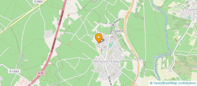 localisation de l'entreprise MADAME NAWAL BOUSSAID  NEZIGNAN-L'EVEQUE