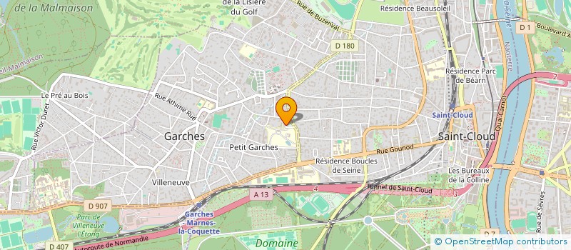 localisation de l'entreprise MADAME NAWAL EL AHRECHE à GARCHES