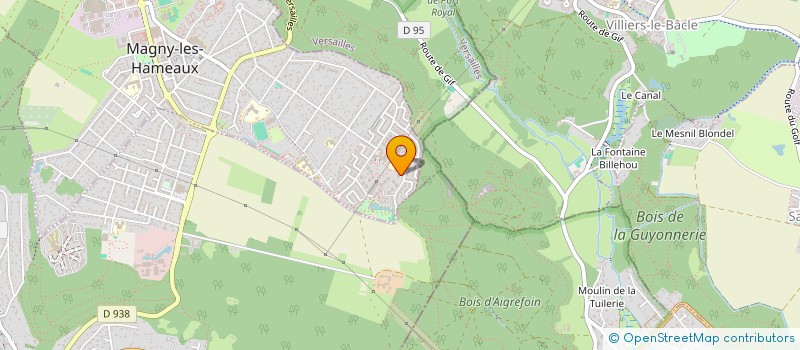 localisation de l'entreprise MADAME NAWAL ES SETAOUI  MAGNY-LES-HAMEAUX