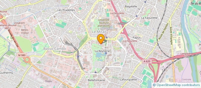 localisation de l'entreprise MADAME NAWAL MAIZI  TOULOUSE