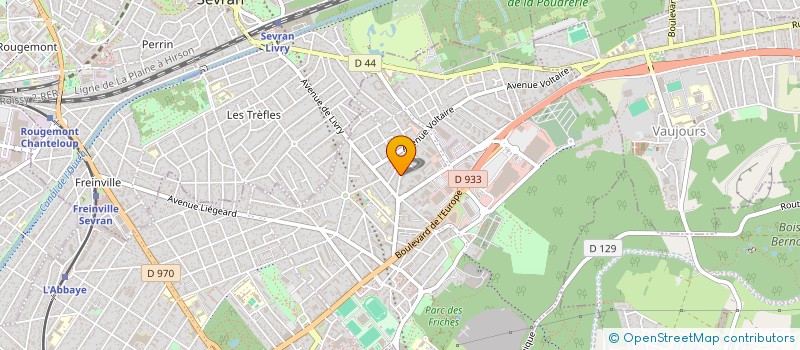 localisation de l'entreprise MADAME NAWAL MOUTAOUKIL  LIVRY-GARGAN