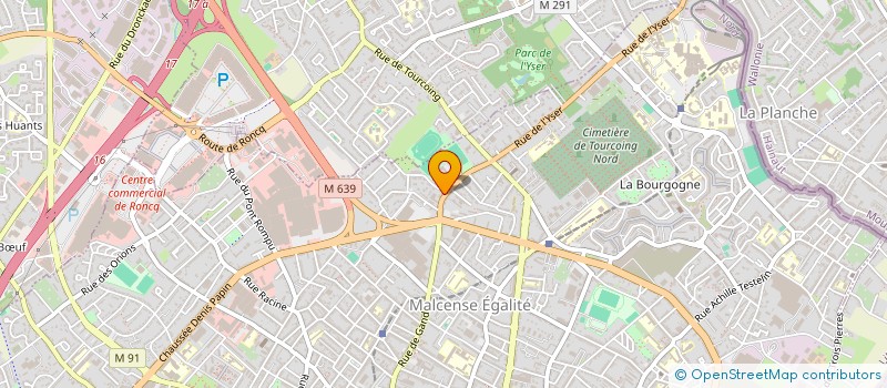 localisation de l'entreprise MADAME NAWAL RAHOU  TOURCOING