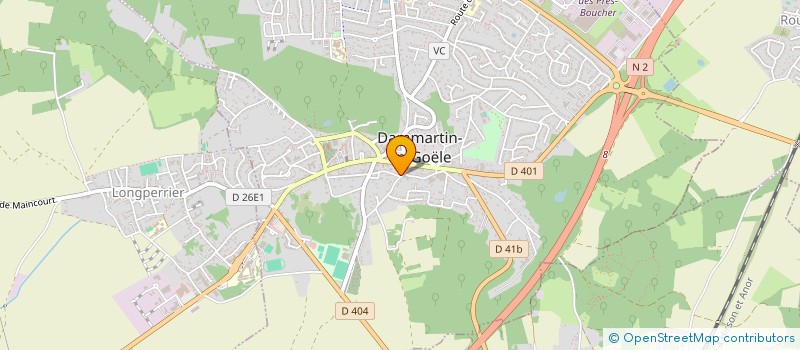 localisation de l'entreprise MADAME NAWAL REGGAD à DAMMARTIN-EN-GOELE