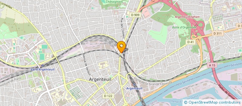 localisation de l'entreprise MADAME NAWAL TAFAT  ARGENTEUIL