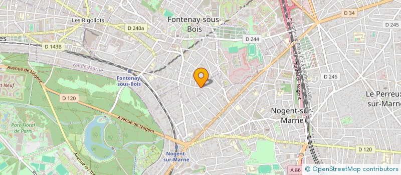 localisation de l'entreprise MADAME NAWAL TAHIRI à FONTENAY-SOUS-BOIS
