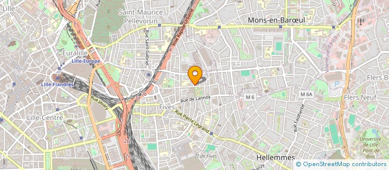 localisation de l'entreprise MADAME NAWAL ZAIT à LILLE