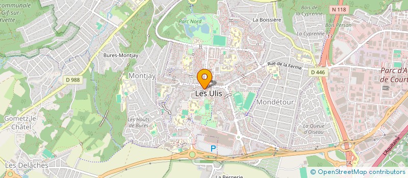 localisation de l'entreprise MADAME NAWAL ZERROUKI à LES ULIS
