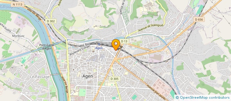 localisation de l'entreprise MADAME NAWAL ZITI  AGEN