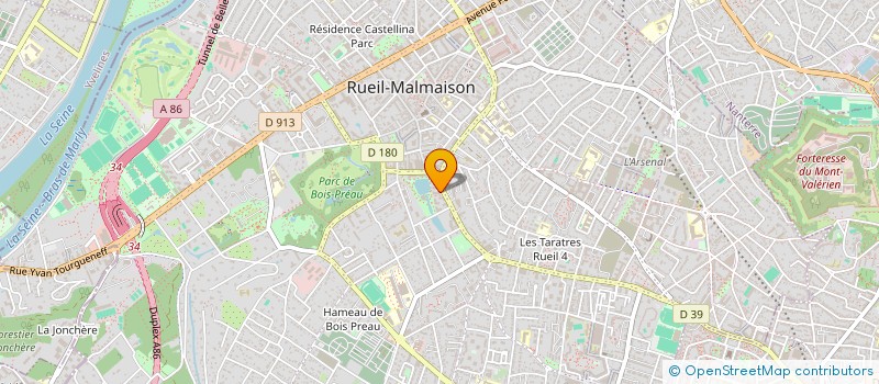 localisation de l'entreprise MADAME NAWALLE GARCHI à RUEIL-MALMAISON