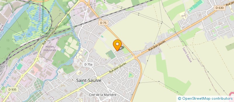 localisation de l'entreprise MADAME NAWAR JNAH  SAINT-SAULVE