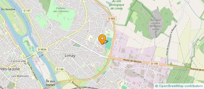 localisation de l'entreprise MADAME NAWEL AMGHAR  LIMAY